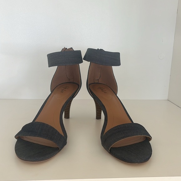 Style & Co denim heels - Picture 3 of 5